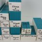 Math Manipulatives Learning tools Solid and heavy over 500 pieces Blue Yellow