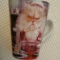 A grumpy cat Latte coffee mug "Happy Happy Joy Joy" Christmas