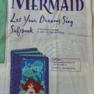 Cut and Sew Little Mermaid Ariel softbook with padding "Let your dreams sing"
