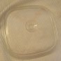 PYREX Square Clear glass lid A-12-C 10" x 10" fits square casserole dish