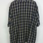 womens plus size 30w brown plaid blazer short sleeve made in USA lining