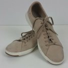 Cole Haan Men 8.5 GrandPro Leather Sandshell Tan Tennis Shoes Sneakers