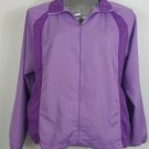 Danskin Now XL 16/18 purple windbreaker jacket