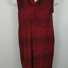 Womens plus 3X red sleeveless Michael Kors dress Cowl neckline