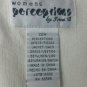 Perceptions by Irene B 22W plus black sleeveless dress with white jacket linen b