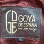 Goya de Espana leather jacket mens size 40 vintage bomber style
