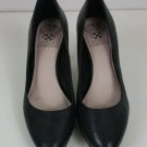 womens Vince Camuto black leather pumps size 7