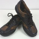 BOC by BORN Women's Brown 2 Tone Leather Lace Up Oxford Casual Shoe Size 6.5 US