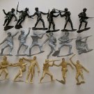 Marx Reissue  6 inch Figures 3 sets Marines, Germans, Japanese