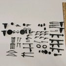 MARX reissue Cowboy & Indian accessories  (70) pcs  black soft Plastic