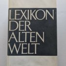 Lexikon  der Alten Welt     Artemis 1965   (German Dictionary) *Free Shipping*