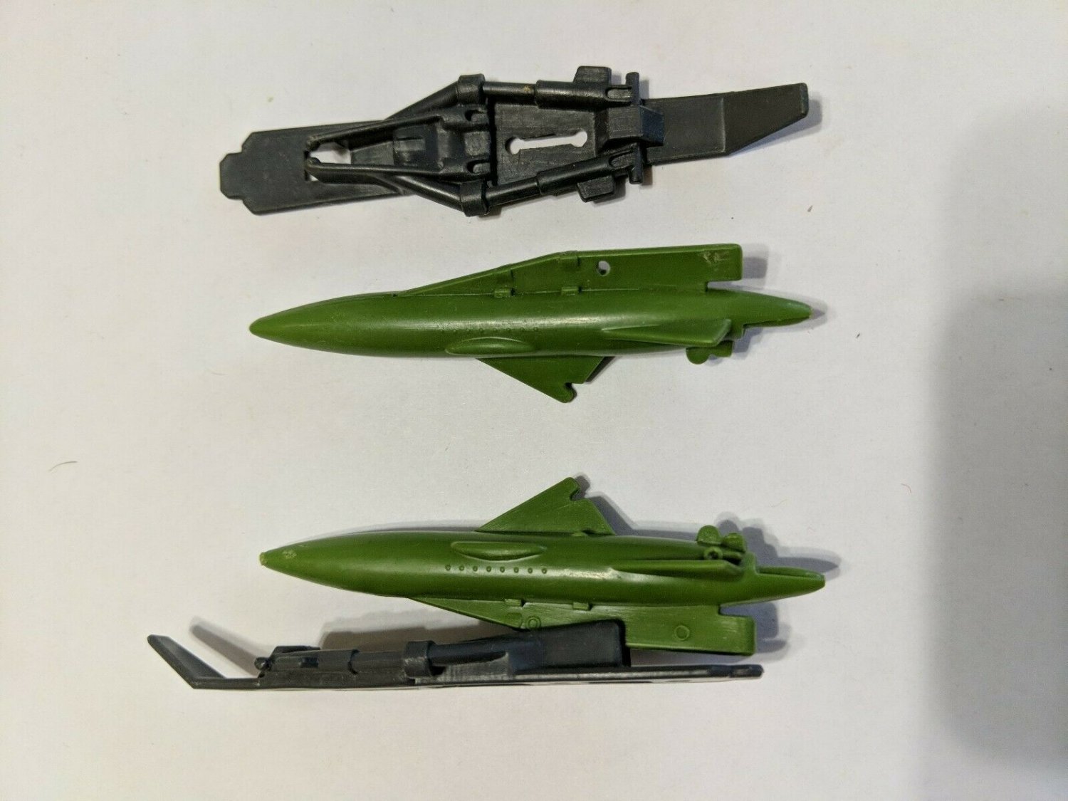 GI Joe  Snow Cat Ski Torpedo Set vintage 1985 accessory pack