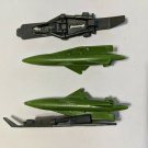 GI Joe  Snow Cat Ski Torpedo Set vintage 1985 accessory pack