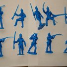 Marx Blue Mexicans  set (10)
