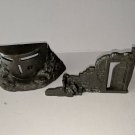 Marx Reissue Pill box with ruined building corner (green) 54mm