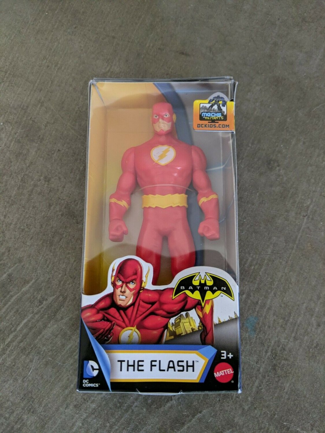 Mattel DC Comics Kids The Flash 6" Action Figurine Superhero Mint in Box