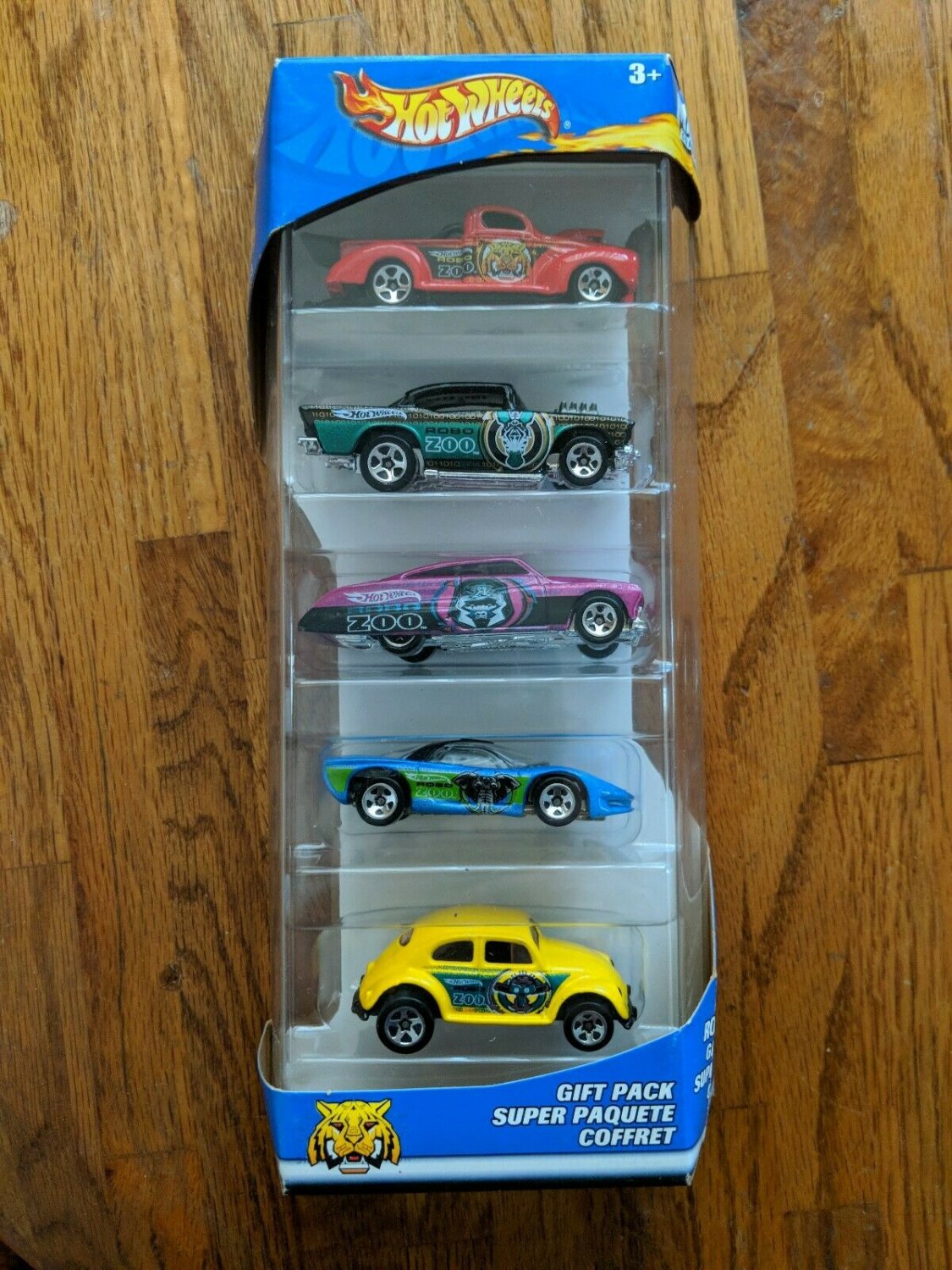 2003 Hot Wheels Robo Zoo 5 Pack Gift Pack