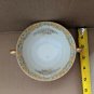 Noritake footed bowls with gold handles (02) pcs floral pattern