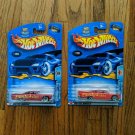 2003 Hot Wheels Lot of TWO>'59 Chevy Bel Air #179 ***RARE Color Variations***