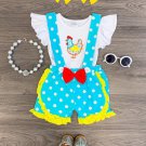 Chicken Suspender Short Set