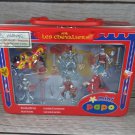 Mini Papo Les Chevaliers Knights Ritter Series Figurines Collector's Tin