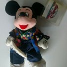 RARE Vintage Disney Collectable 1990's  Japanese Kimono Mickey Stuffed Doll