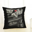 Punk Skull Girl 7 Cotton Linen Pillowcase New Home Sofa Bed Decor Cushion Cover