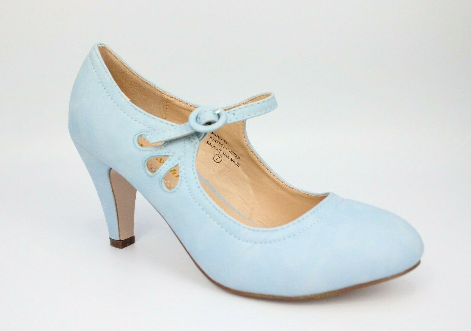 Chase and Chloe Kimmy21 Mary Jane Teardrop Cutout TStrap Chase and Chloe Kimmy21 Mary Jane Teardrop Cutout TStrap