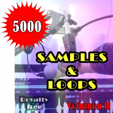 Sample Pack & Loop, 5000, CREATE MUSIC, HQ Audio, Digital, Sound Track. Vol 2.
