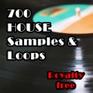 House Samples & Loops Pack, 700 Loop, WAV, HQ Create Music. Digital Pack FL, PC.