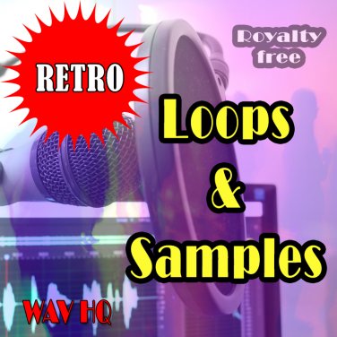 RETRO Loop and Sample, CREATE MUSIC, PACK, 1000, Digital, Sound Track.