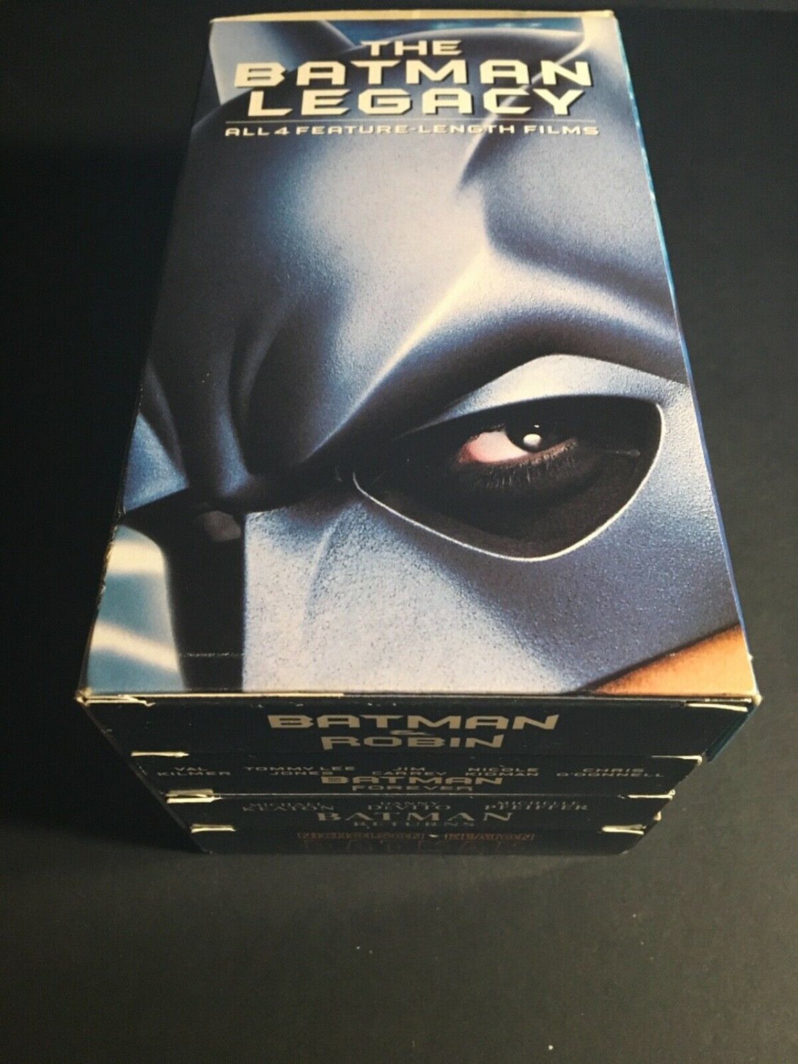 The Batman Legacy Vhs Tapes Super Rare All 4 Batman Vhs Tapes 1997 1628