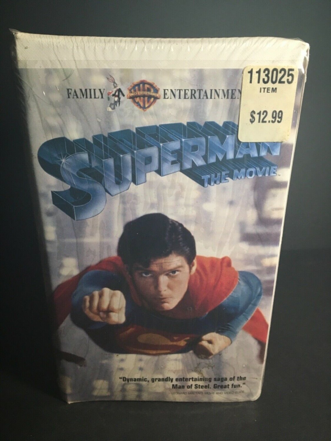 Superman: The Movie (VHS, 1994) Factory Sealed Tape Clamshell New!!