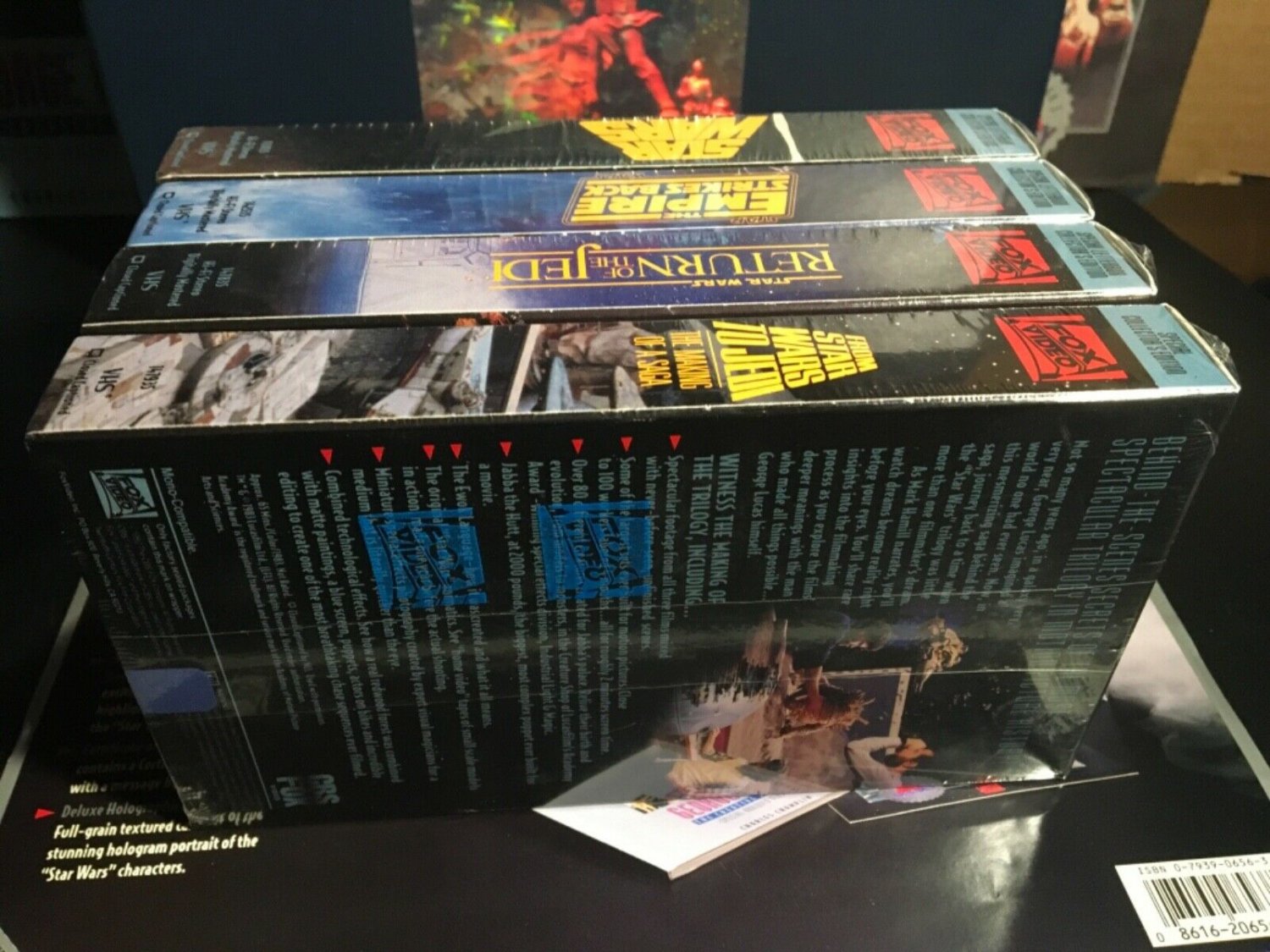 Star Wars Letterbox Trilogy (VhS, 1992) 3 Tapes Factory Sealed New MINT