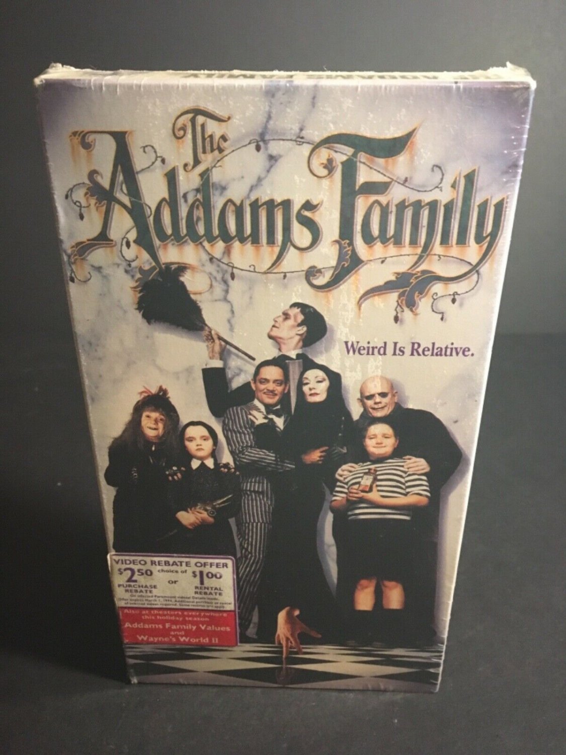 The Addams Family (VHS, 1993) Factory Sealed McDonalds Promo ...