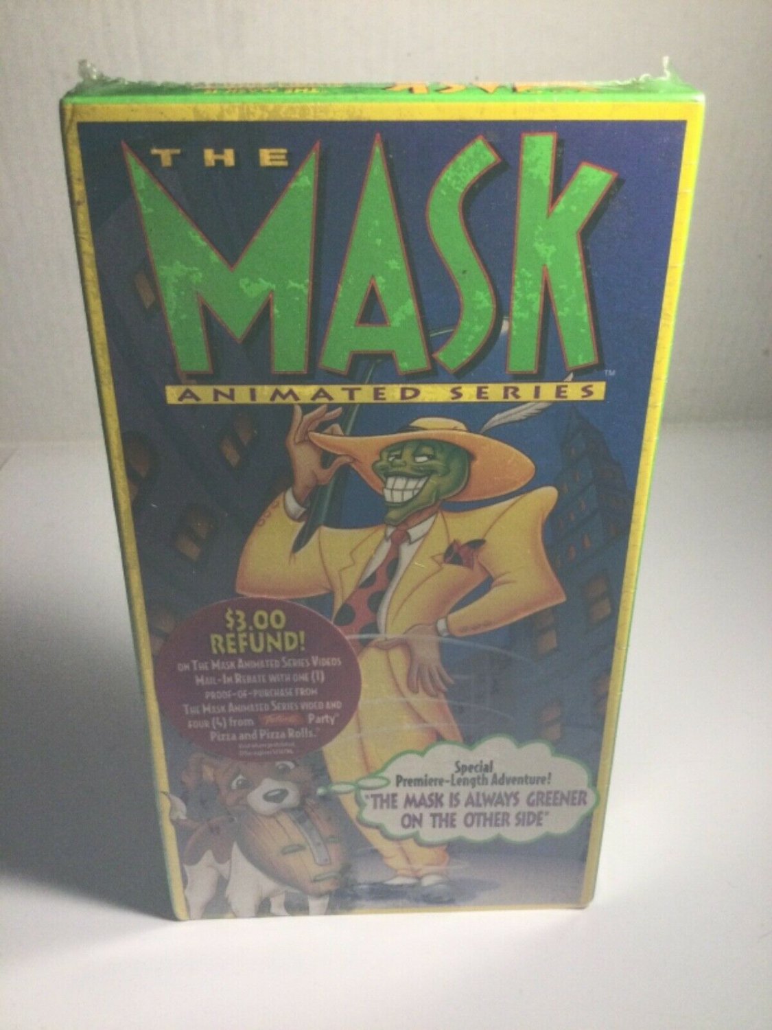 1995 The Mask VHS Tape Factory Sealed New : The Animated Series