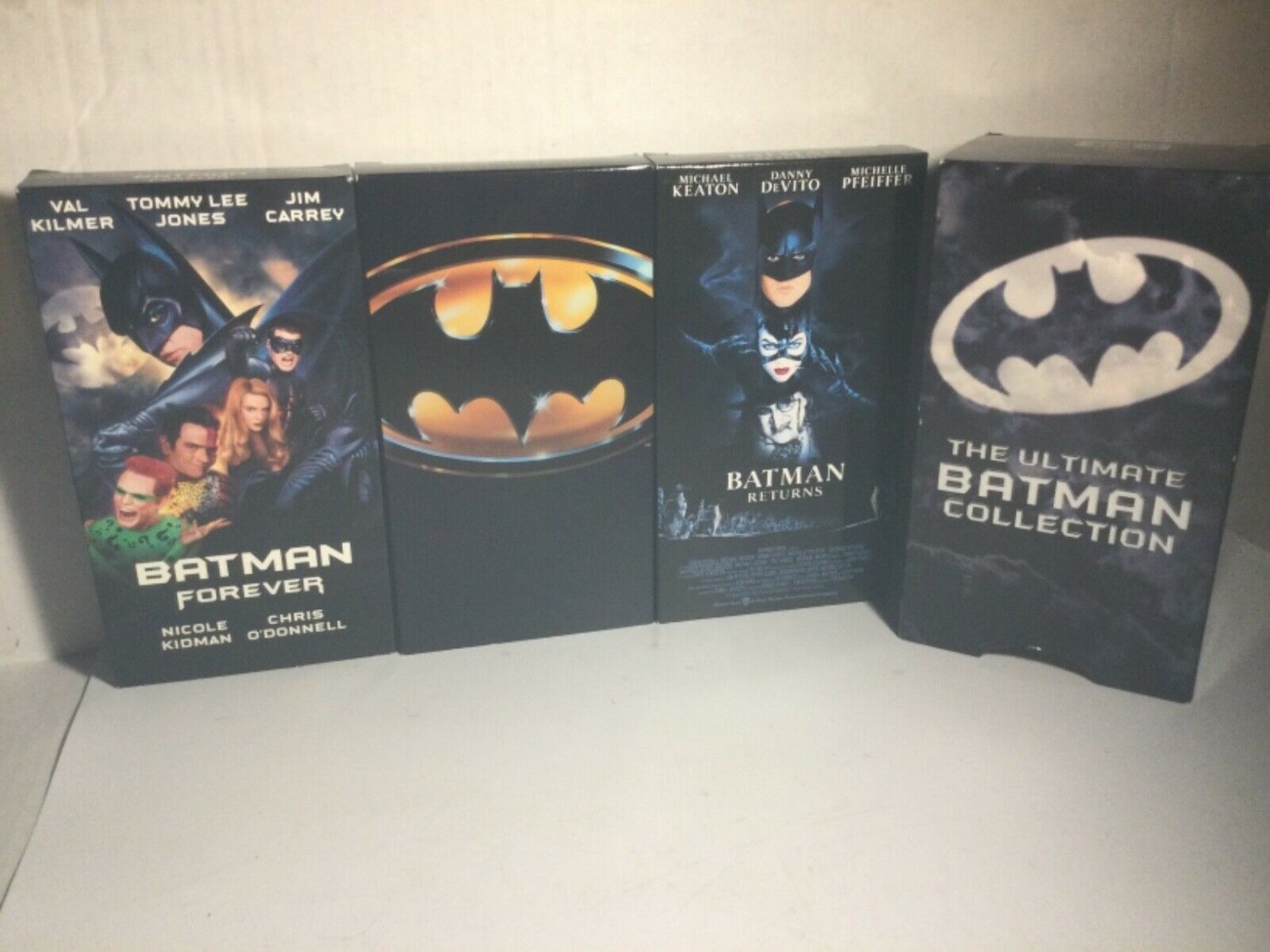 Batman VHS Trilogy The Ultimate Batman Collection VHS Tapes Boxed Set