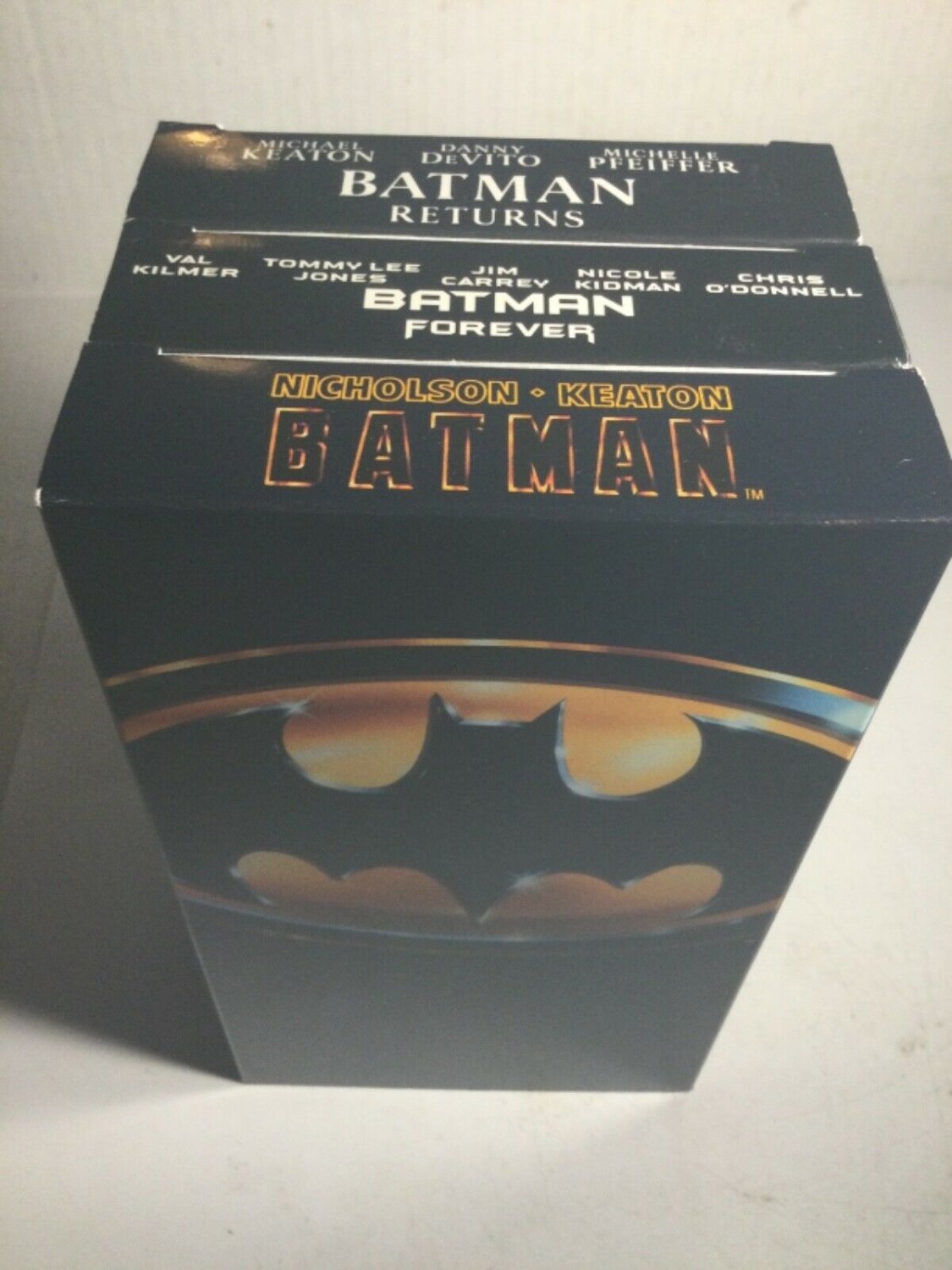 Batman VHS Trilogy The Ultimate Batman Collection VHS Tapes Boxed Set