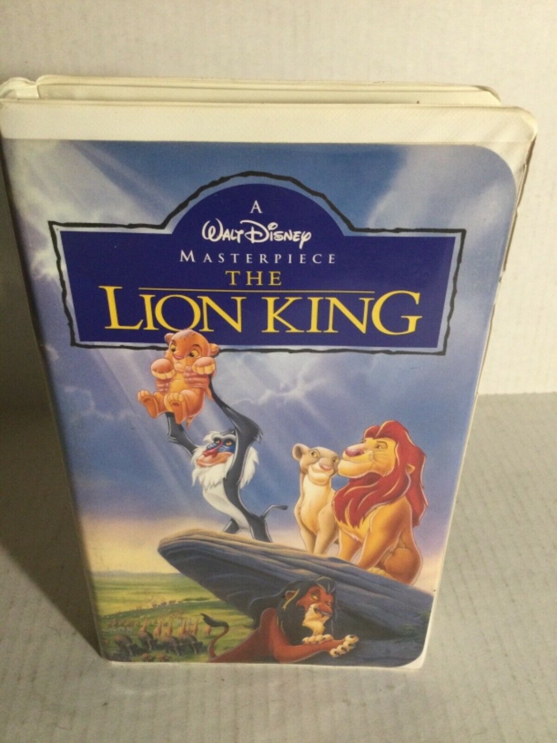 Vintage Walt Disney Masterpiece The Lion King VHS Tape 1995 - 2977