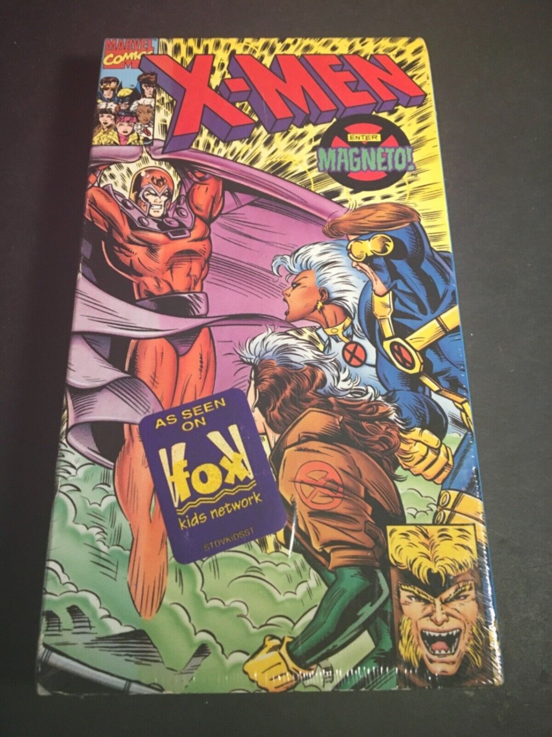 X-Men - Enter Magneto (VHS, 1993) Factory Sealed Tape New