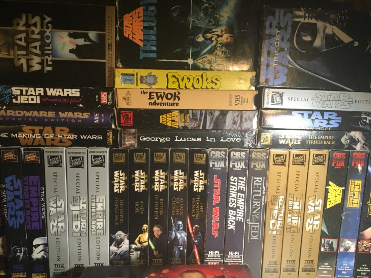 star wars vcr box set