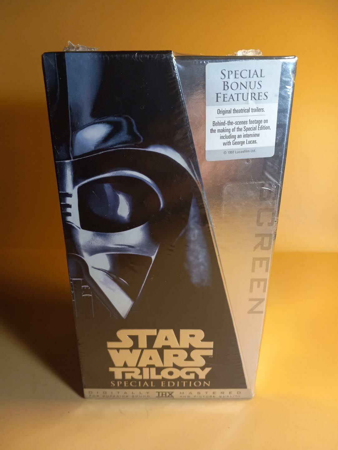 Star Wars Trilogy (VHS, Box Set - Platinum Widescreen Edition) Sealed