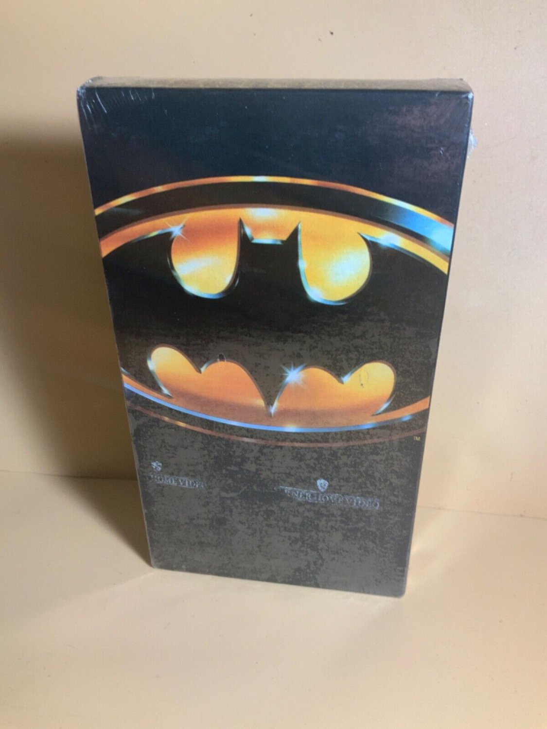 1989 Batman Vhs Factory Sealed Tape New First Print Early Front 