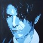 C19 David Bowie Pop Art Modern Painting on Canvas