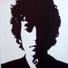 074 Protrait of BOB DYLAN Pop Art Modern Painting 20"20 Free Shipping to North America