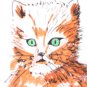 c02 ACEO Original Drawing 2.5 x3.5" Free Shipping