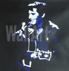 075 Elvis Presley 68 come back Pop Art Painting Canvas