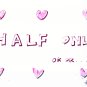 c37 Aceo Original Graffiti pop art Hand Drawing love Half Only