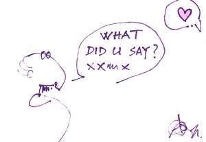 c35 Aceo Original Graffiti pop art Hand Drawing what did u say