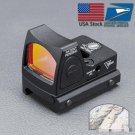 Red Dot Sight Collimator / Reflex Sight Scope fit 20mm Weaver Rail For Airsoft / Hunting Rifle